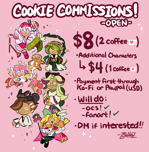 Cookie Commissions!