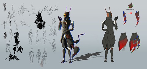 Character Design for CG Spectrum