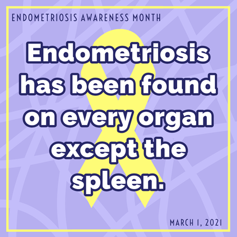 Endometriosis Awareness Month Day 1