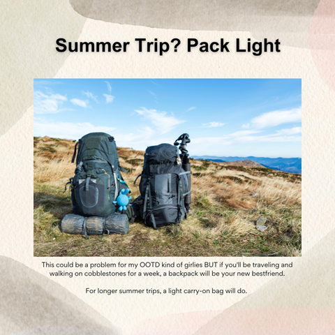 Travel Tip Tuesday: Pack Light
