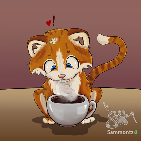 Coffee? Meow! 