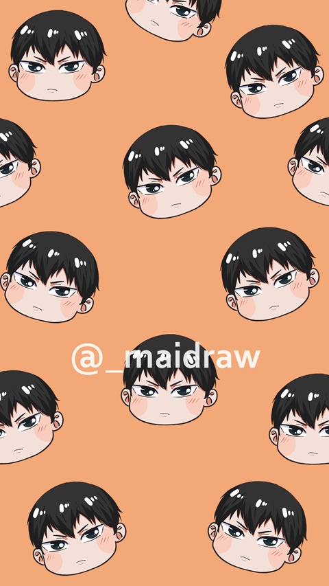 aesthetic kageyama & hinata wallpaper edit | Haikyuu!! Amino