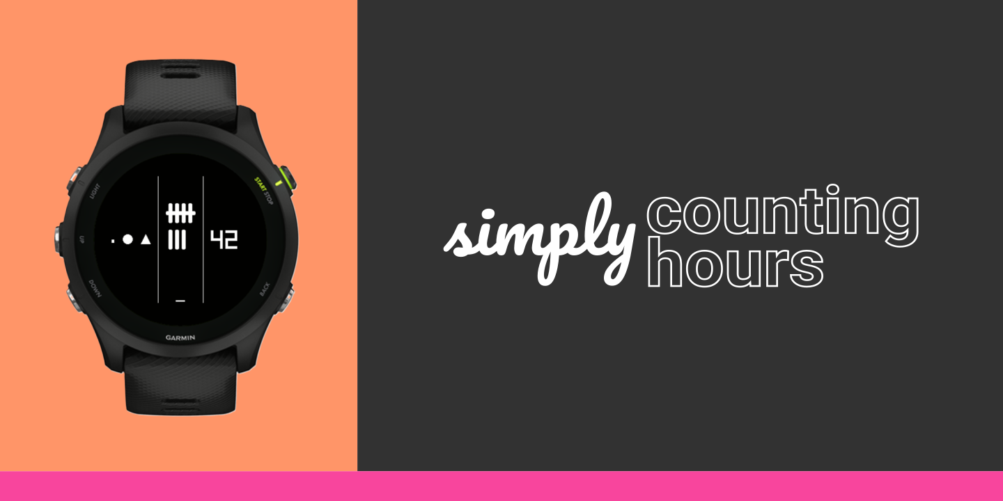 NEW DESIGN: Simply Counting Hours
