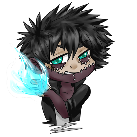 Dabi Sticker for Sale by Okie-Doki