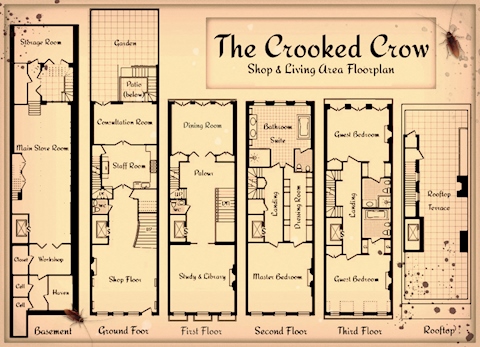 Crooked Crow Floor Plans