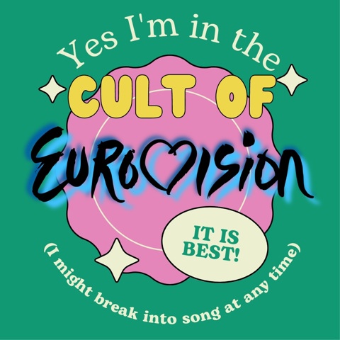 *presale* Eurovision fan sticker - Zineville & Kryscolour 's Ko-fi Shop ...