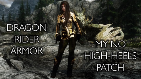 Dragon Rider Armor - My No High Heels patch