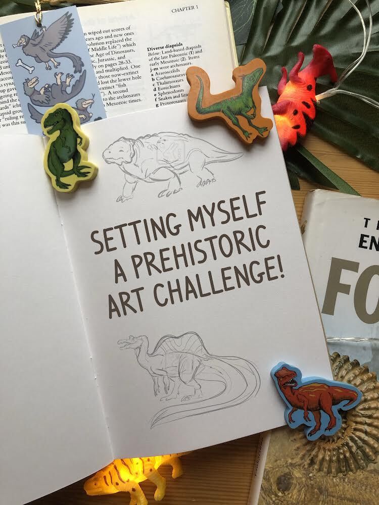 Setting myself a Prehistoric Art Challenge!