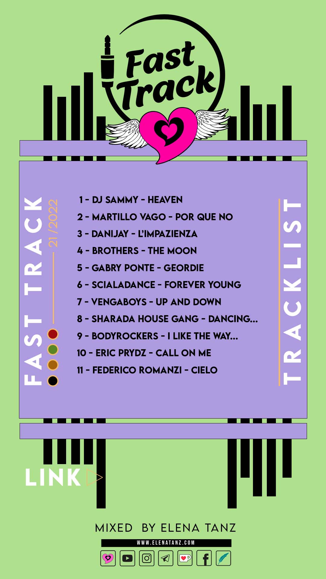 Fast Track 21 - 022 | Tracklist