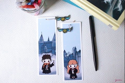 Bookmarks on my Etsy shop