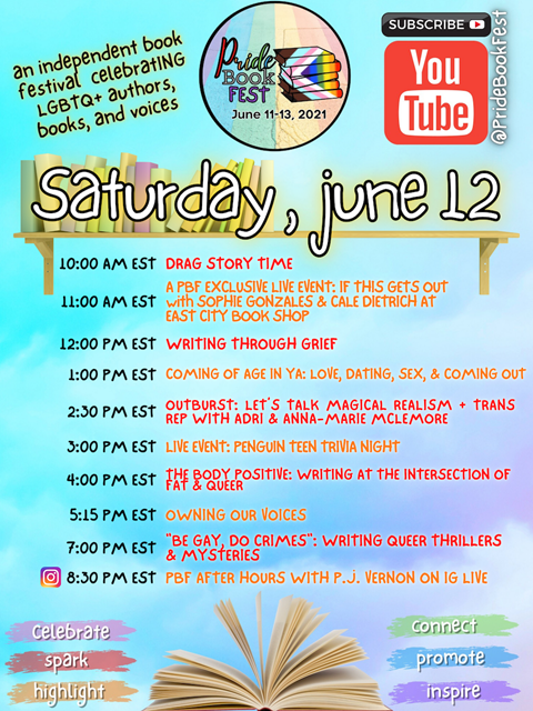Saturday, June 12th Schedule