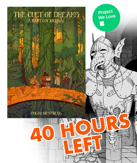 The Cult of Dreams - 40 hours left on Kickstarter