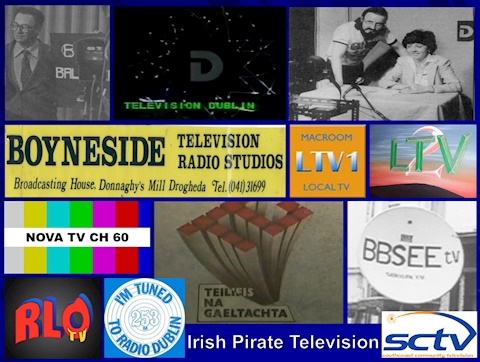 Irish Pirate Television Logos