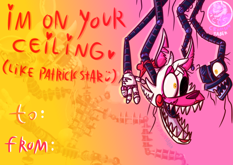 (FNaF) (+Oliveman) Valentine's Day Cards!