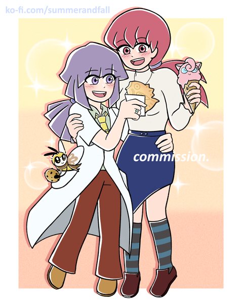 another plainhiveshipping comm for Teebs!