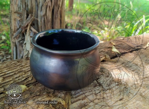 Potbelly Ceramic Cauldron.