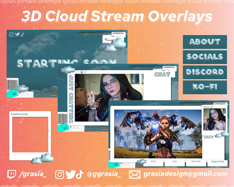3D Cloud Overlay now out!