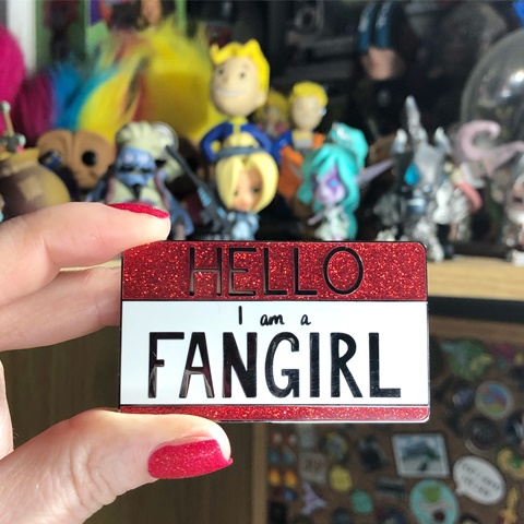 Fangirl pins arrived