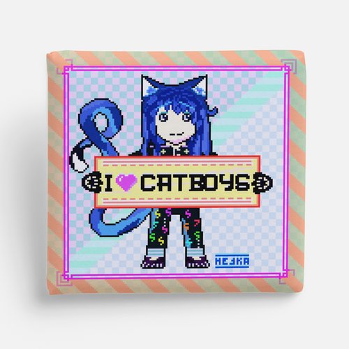 Badges "I love catboys" coming soon in the shop!