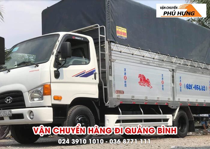 Đơn vị Phú Hưng nhận vận chuyển hàng đi Quảng Bình