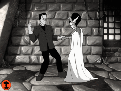 October: Bride & Monster Franken Dance