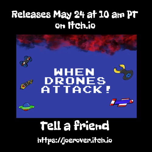 Teaser for When Drones Attack!