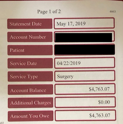 Hospital Bill