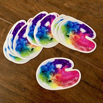 Rainbow Palette Stickers 