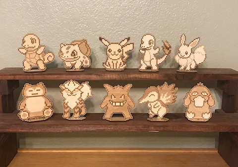 Pokémon Wood Standees