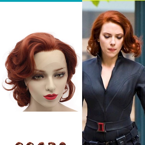 A1 Black Widow wig comparison 