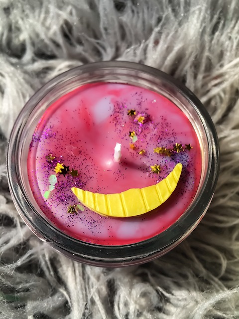 Cheshire Cat Coconut Wax Candle