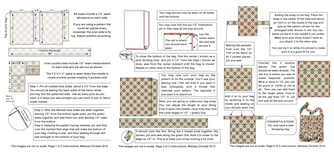 How to bag pattern 