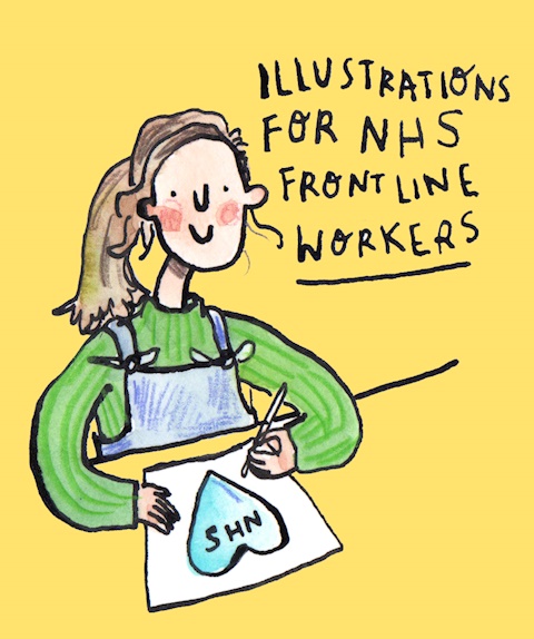 Illustrations to make NHS workers Smile!