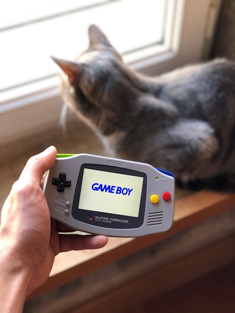 The new GameBoy Advance