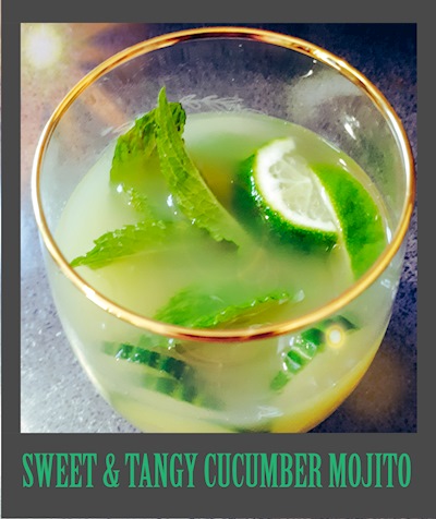 Sweet & Tangy Cucumber Mojito