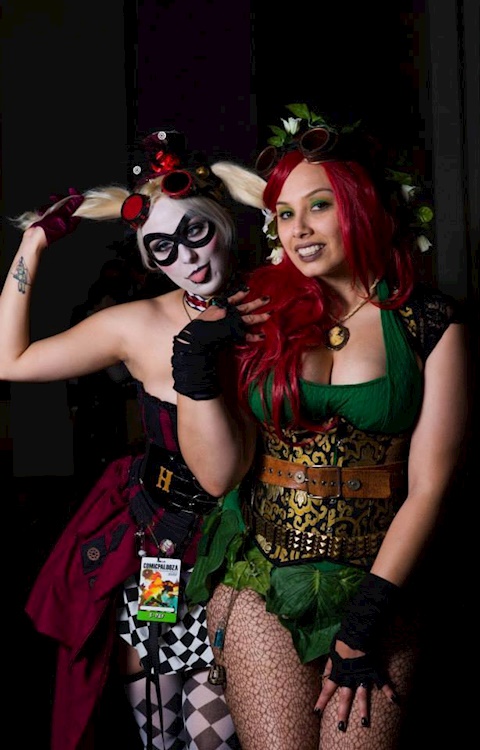 Steampunk Harley & Ivy