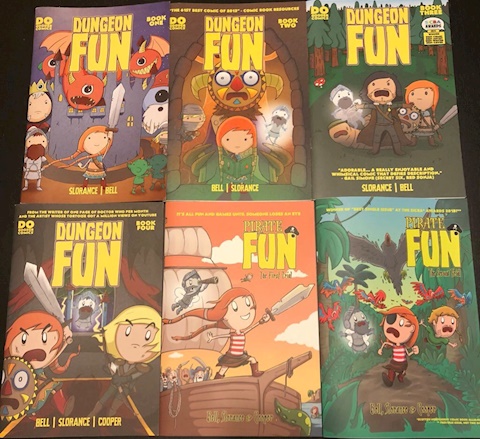 Free Dungeon Fun and Pirate Fun comics! 