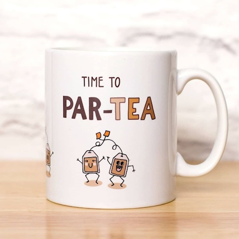 Time to Par-tea mug 