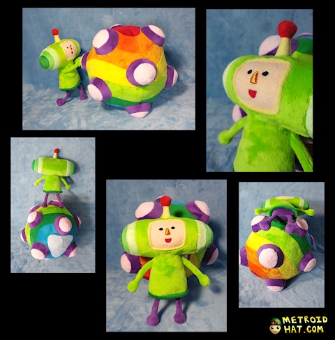 Metroidhat-Crocomire Plushie Tutorial