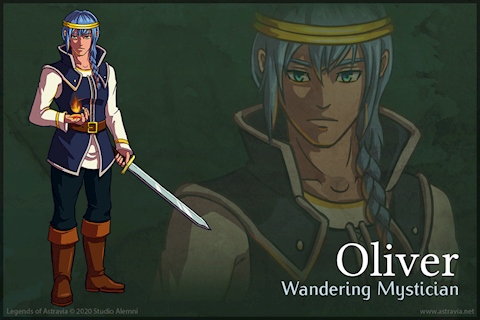 Oliver Character Art