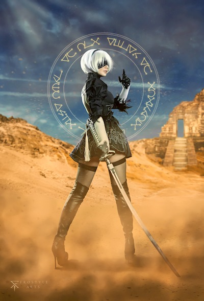 2B from Nier:Automata!
