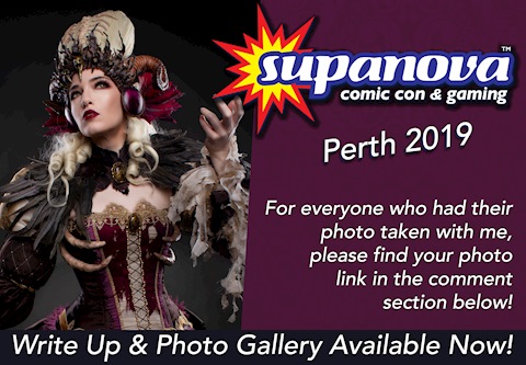 Supanova Perth 2019 Blog and Photo Gallery