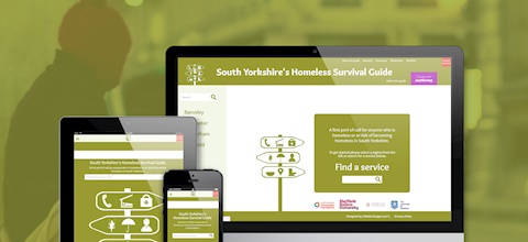 South Yorkshire Homeless Survival Guide Website