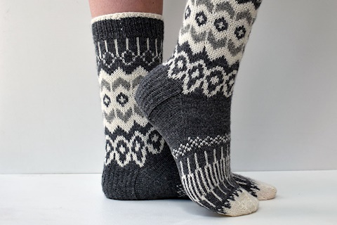 Jökull sock pattern