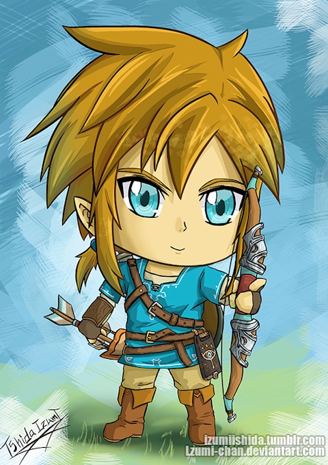 Chibi Link (Zelda Breath of the Wild)