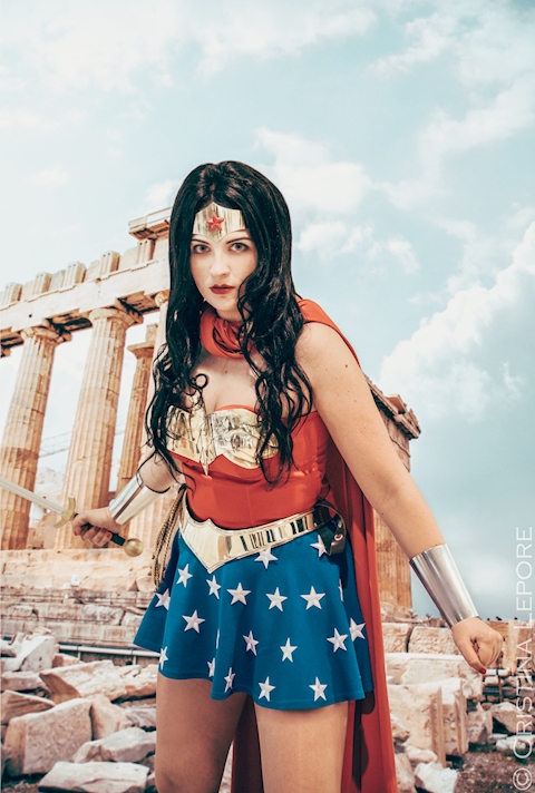 Fighting for Themyscira