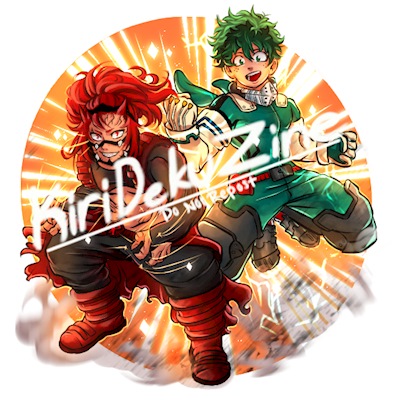 KiriDeku Hero Duo Sticker Design