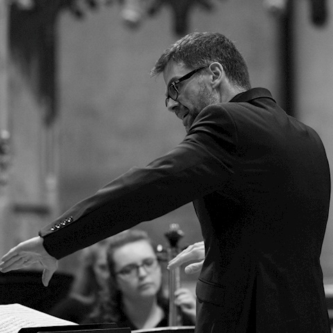 Conducting in Canterbury Cathedral, Spring 2017