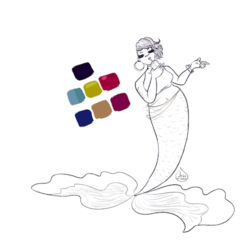 Mermay Color Palette