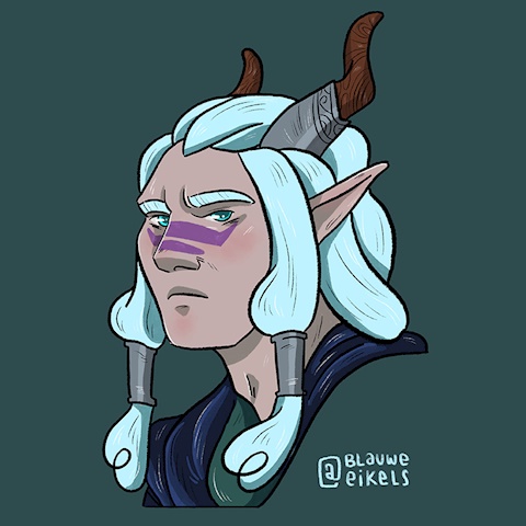 Runaan from The Dragon Prince